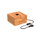 Calex Tafellamp Vierkant - E27 - FSC® Hout