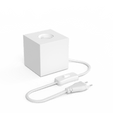 Calex TafelLamp Vierkant  - E27 - Wit -  Excl. Lichtbron