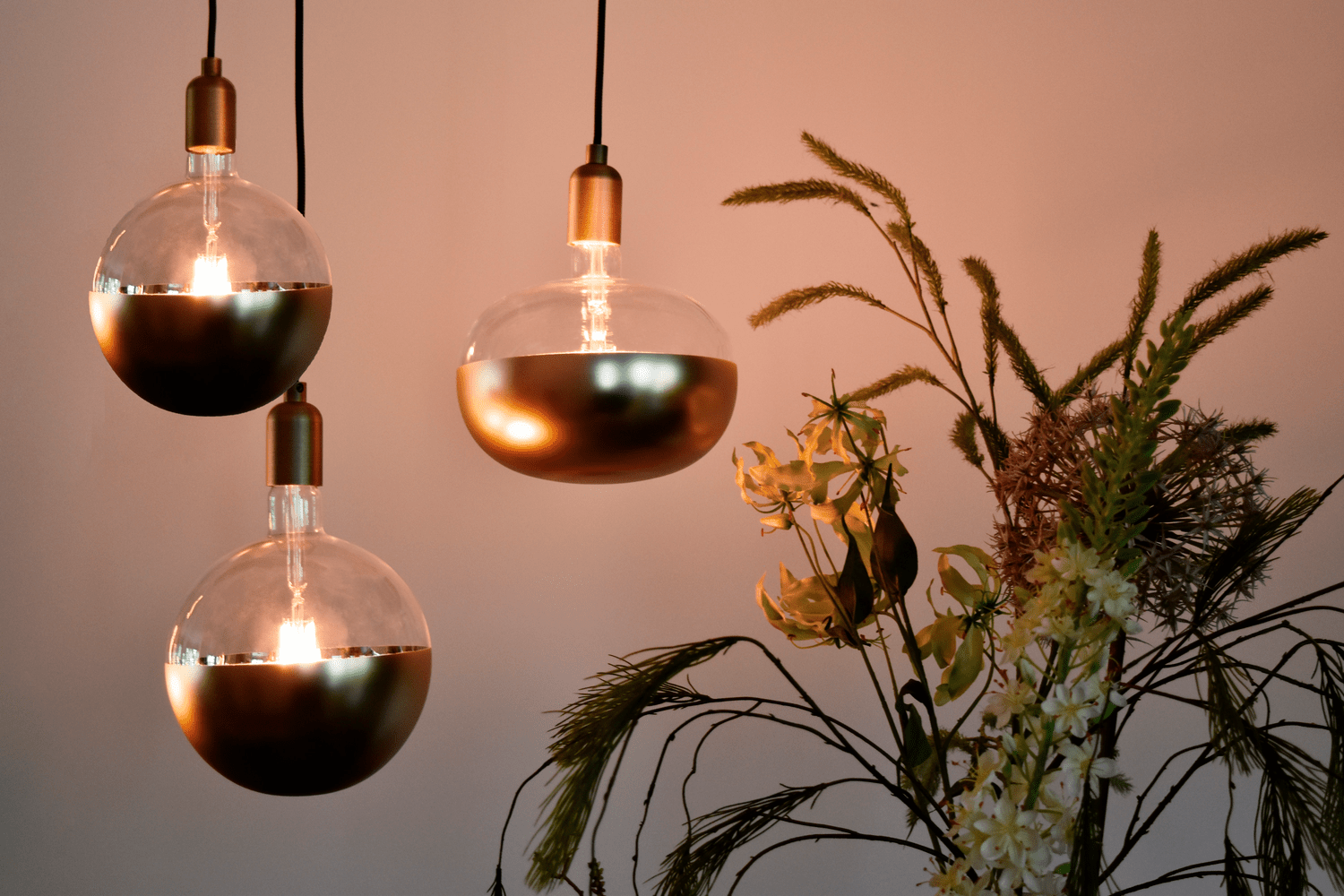 Calex Ampoule Top Mirror - E27 - Filament - Boden - Or