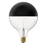 Calex Top Mirror LED Bulb - E27 - G125 - Black