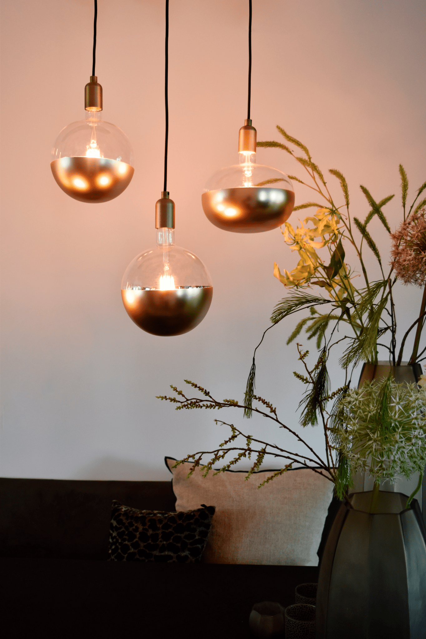 Calex Top Mirror Lamp - E27 - Filament - Kalmar - Goud