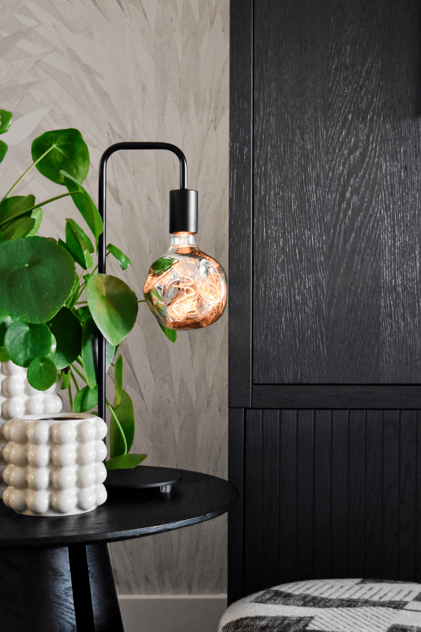 Calex U-Line Tafellamp - E27 - Zwart