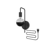 Calex Wandlamp - E27 - Zwart