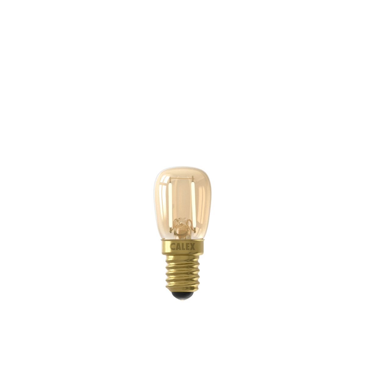 Calex Warm Filament LED Lamp - E14 - T26 - Goud - 1.5W