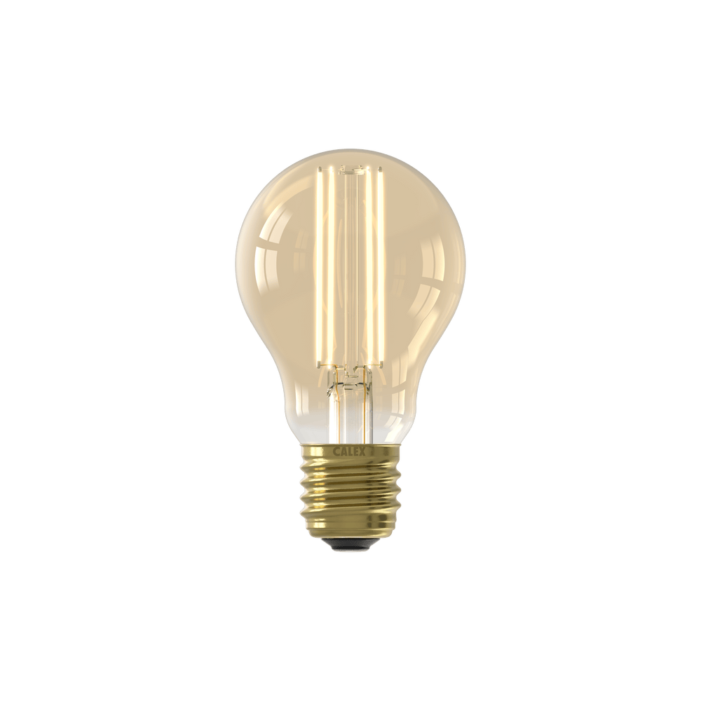 Calex Warm Filament LED Lamp - E27 - A60 - Gold