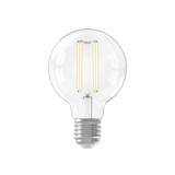 Calex Warm Filament LED Lamp - E27 - G80 - Clear - 3.5W - Dimmable