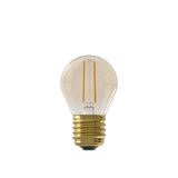 Calex Warm Filament LED Lamp - E27 - P45 - Gold