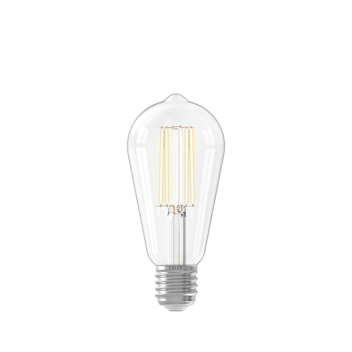 Calex Warm Filament LED Lamp - E27 - ST64 - Helder - 3.5W - Dimbaar