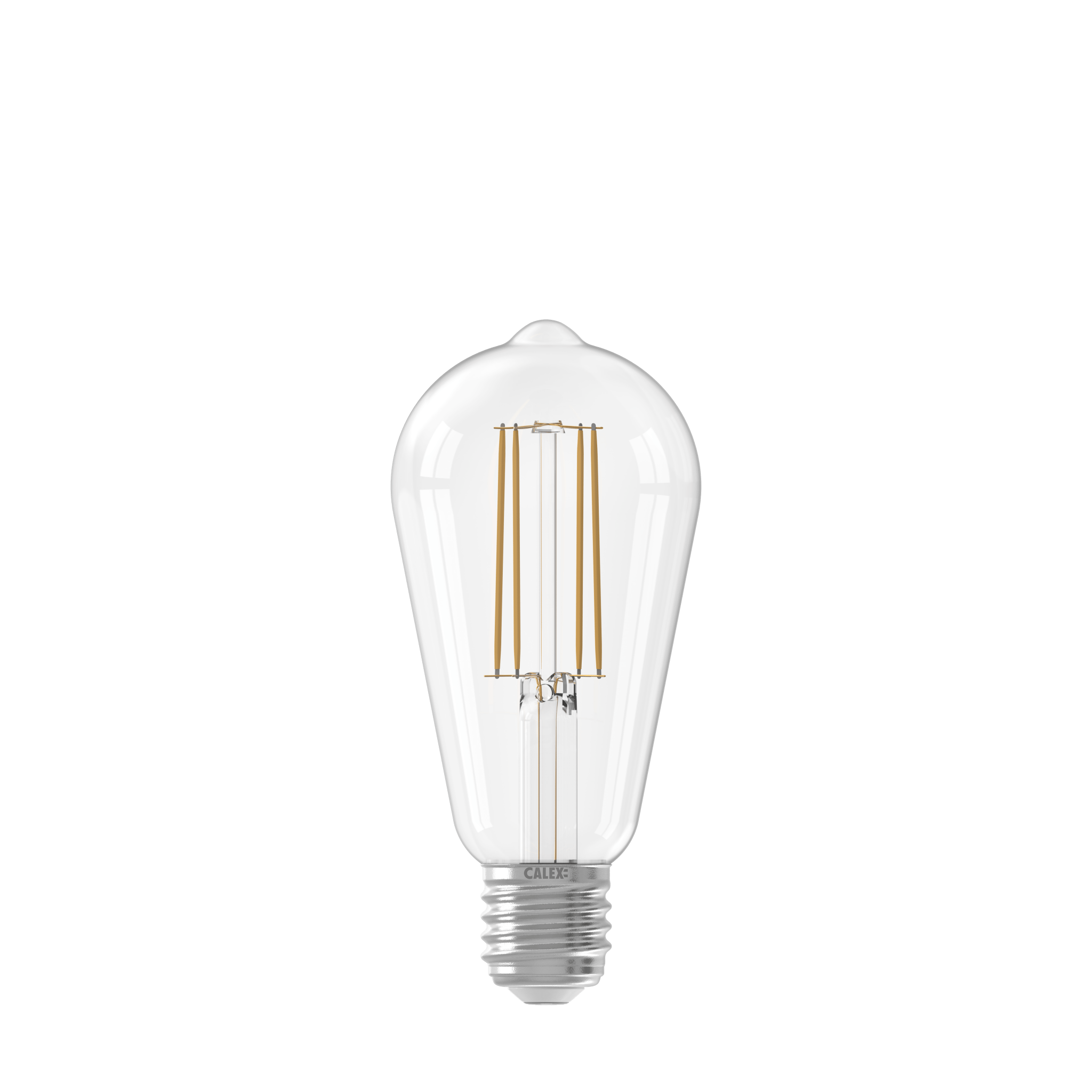 Calex Warm Filament LED Lamp - E27 - ST64 - Helder - 3.5W - Dimbaar