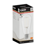 Calex Warm Filament LED Lamp - E27 - ST64 - Clear - 4.5W - Dimmable