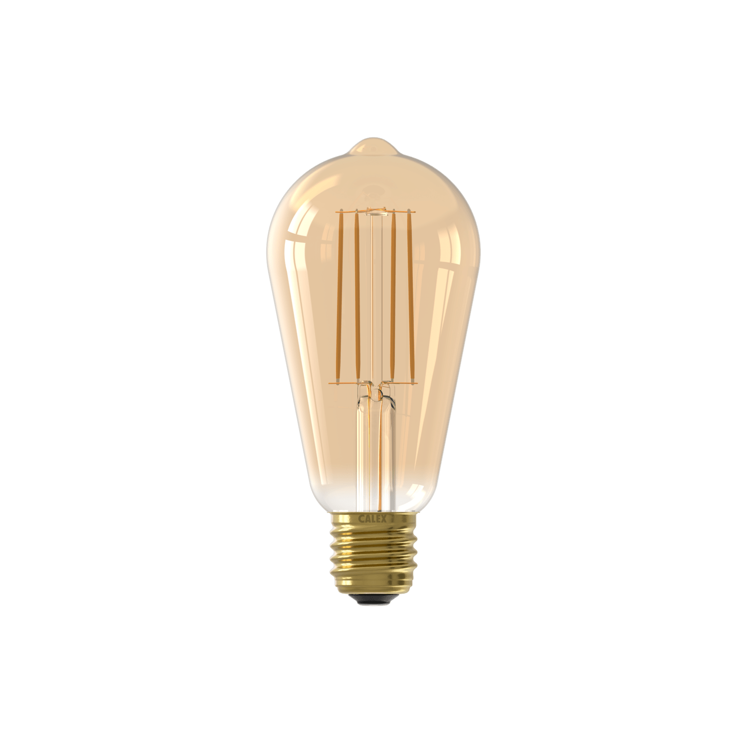 Calex Warm Filament LED Lamp - E27 - ST64 - Goud