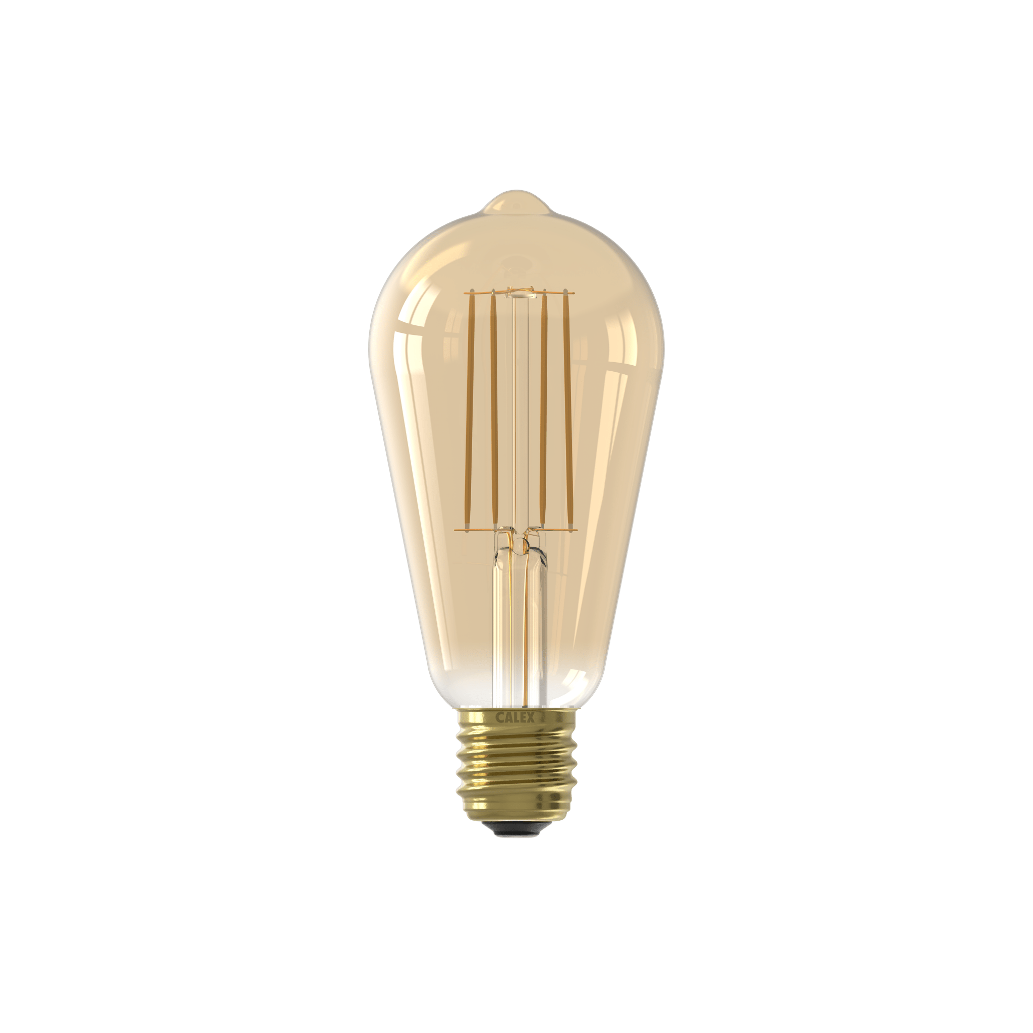 Calex Warm Filament LED Lamp - E27 - ST64 - Goud
