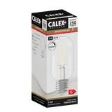 Calex Warm Filament LED Lamp - E27 - T45 - Clear - 3.5W - Dimmable