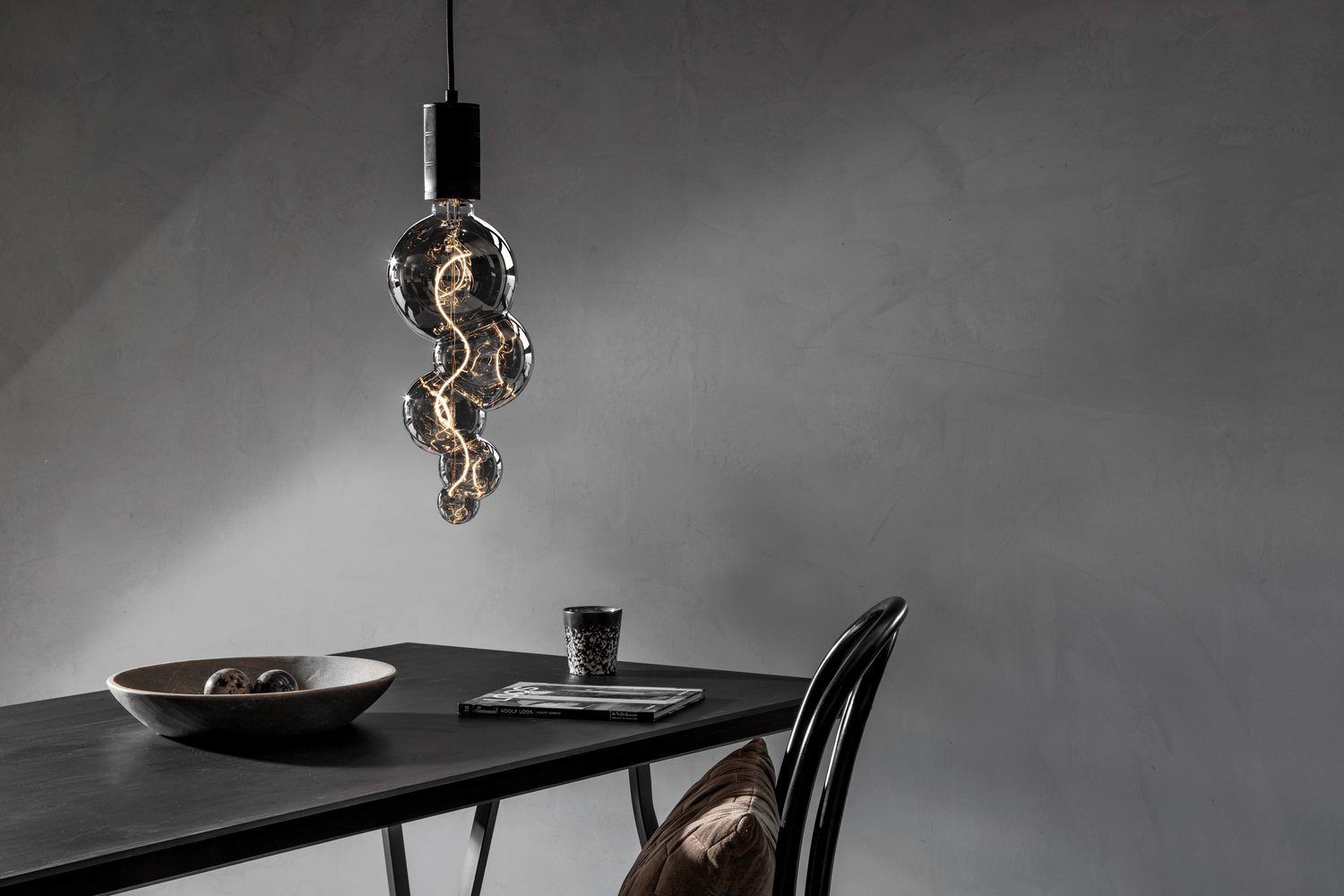 Calex XXL Alicante LED Bulb - E27 - Titanium