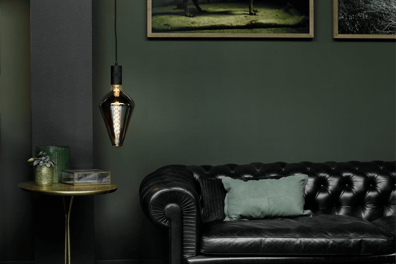 Calex XXL Vienna LED Bulb - E27 - Titanium